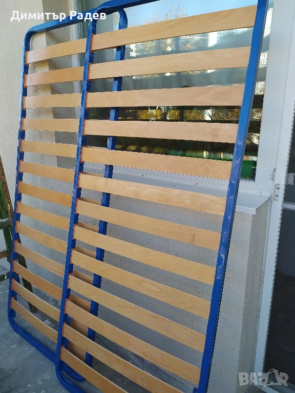 ПОДРАМЪЧНИ рамки 2 бр КОМФОРТ-ТЕД -Р-РИ 82--200 см-нови стоман.рамка подсилени , снимка 1