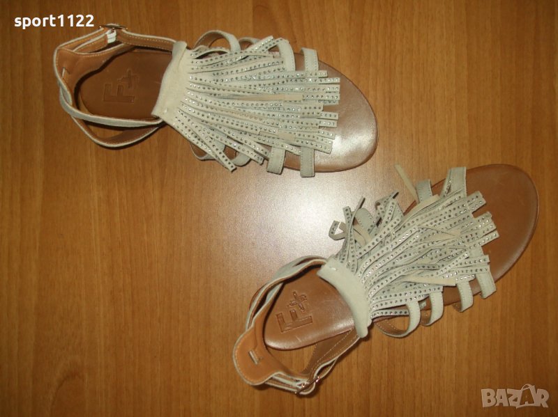 N37,5 Естествена кожа/нови немски сандали, снимка 1