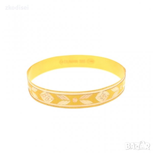 Нова детска златна гривна 4,78гр. диаметър:5,0см. 14кр. проба:585 модел:2453-3, снимка 1