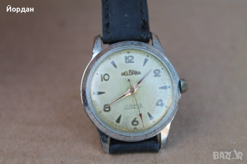 Мъжки Швейцарски часовник ''Delbana'', снимка 1