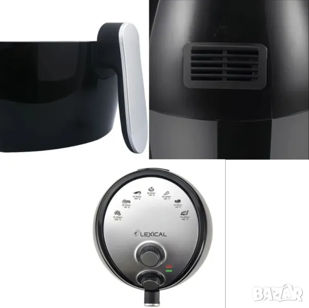 Еър фрайър Lexical Airfryer LAF-3002 , 3.5L, 1300W, снимка 1