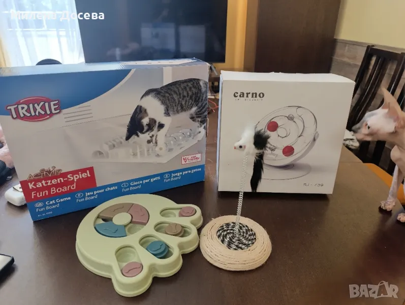 Лот играчки за котка, снимка 1