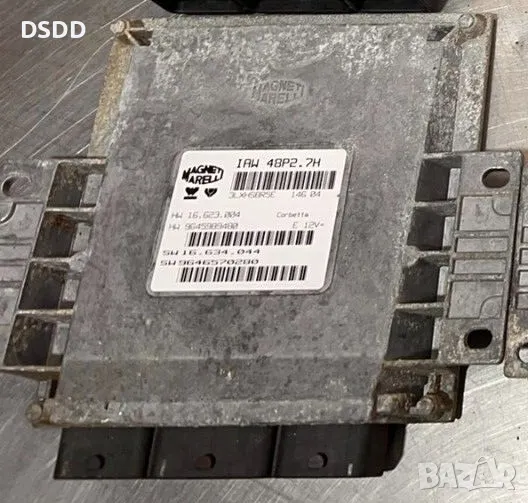 Компютър двигател / ECU IAW48P2.7H за Citroen C2 и Peugeot 206 1.1i, снимка 1