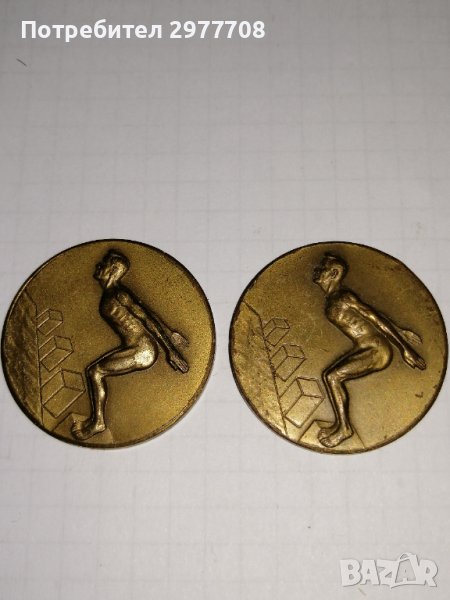 Немски медали по плуване 1958г, снимка 1