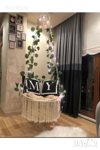 Специална Плетена Люлка Хамак, снимка 1