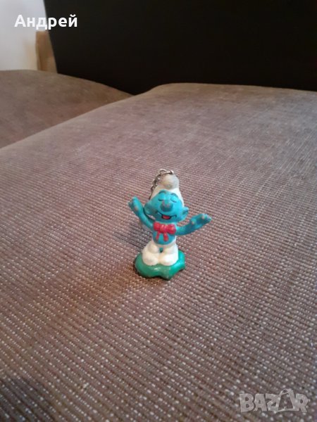 Стар ключодържател Смърф, снимка 1