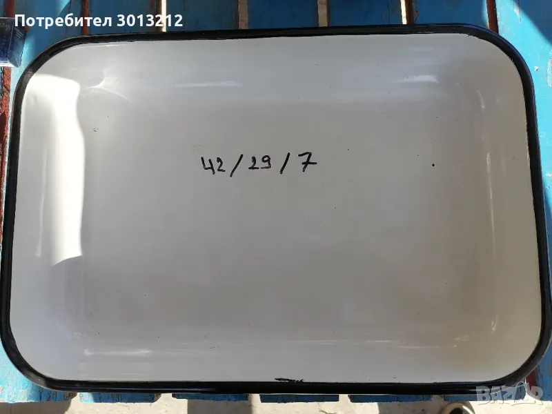 Тава за печене нова емайлирана., снимка 1