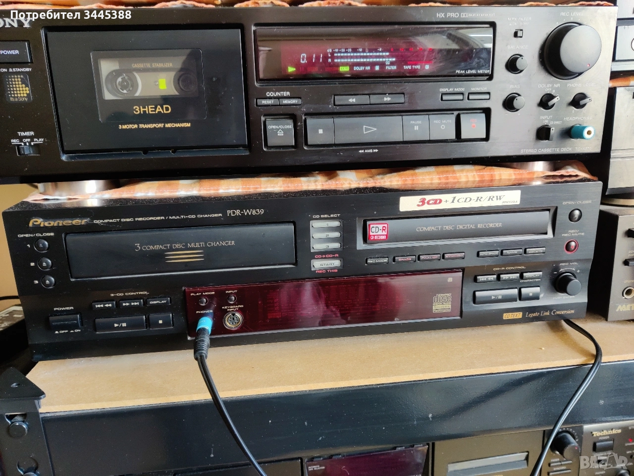 SONY-DECK TC-K570, снимка 1