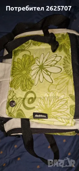Бебешко столче и чанта за мама 2 в 1, снимка 1