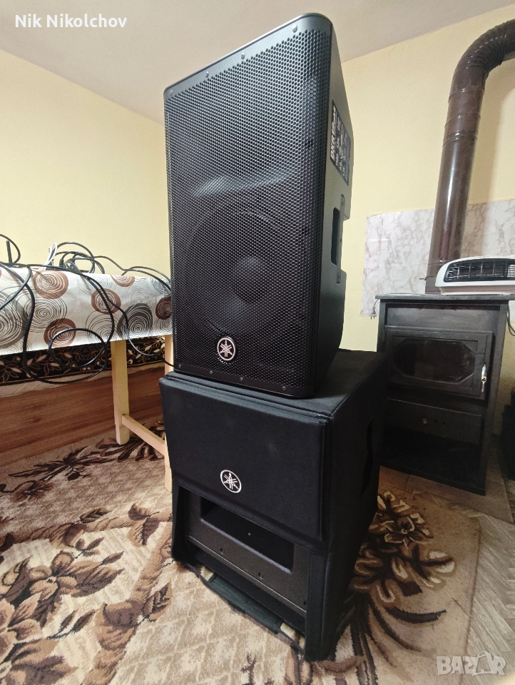 Yamaha DXR12mkII DXS12mkII, активна тонколона и активен субуфер, PA, снимка 1