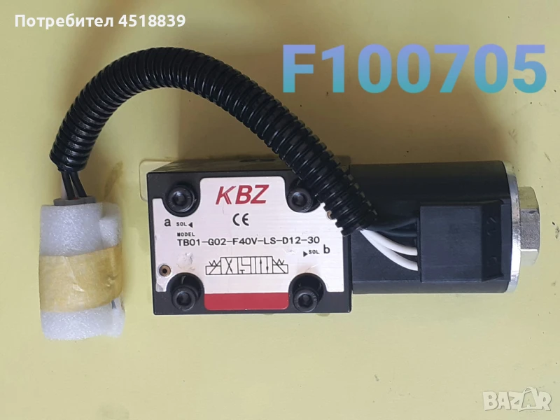 Електромагнитен клапан 91A28-20010 FD10-18N(F16D), снимка 1