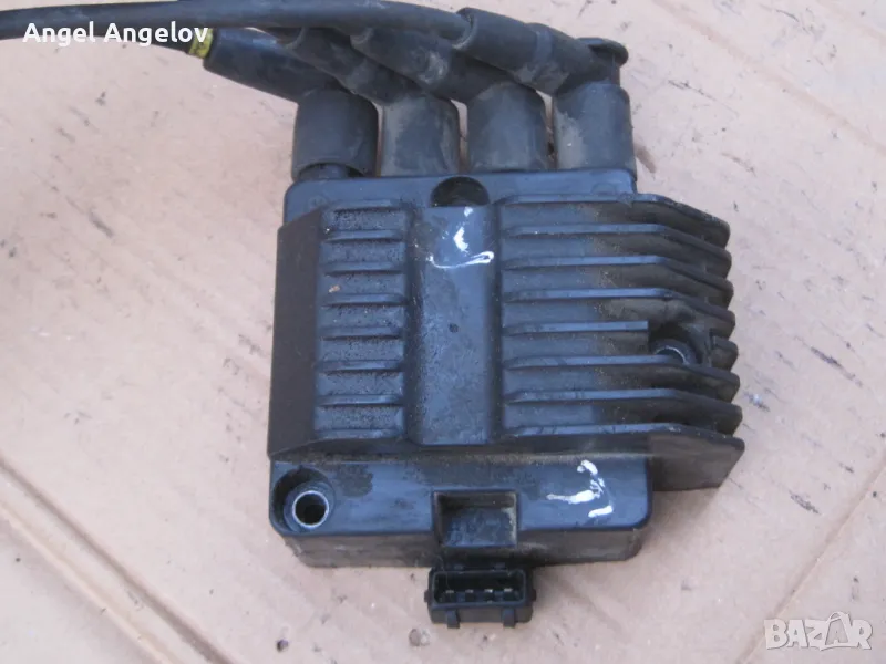 Запалителна бобина за Opel Astra F (1991 - 1998) 1.6 Si, 100 к.с. Vectra 1,6, снимка 1