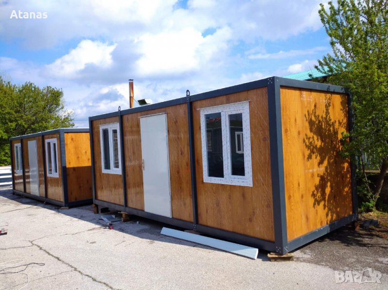 Сглобяеми офис жилищтни конструкции тип контейнер-фургон-бунгало, снимка 1