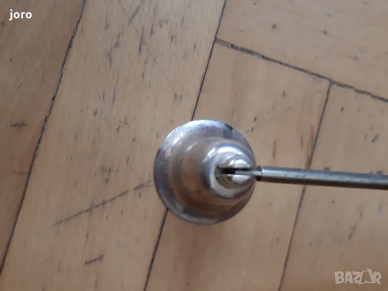 посребрен уред за гасене на свещи, снимка 1