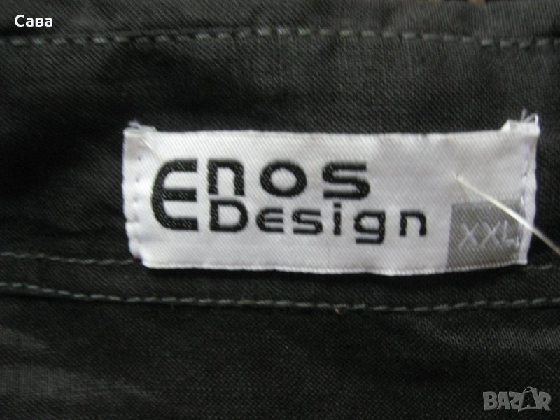 ленена риза ENOS DESIGN мъжка,М-Л, снимка 1