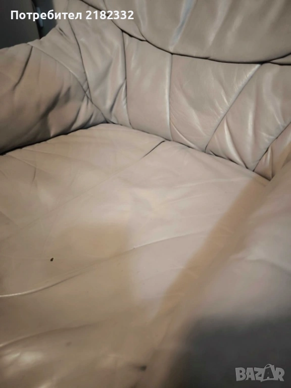 холова гарнитура естествена кожа, снимка 1