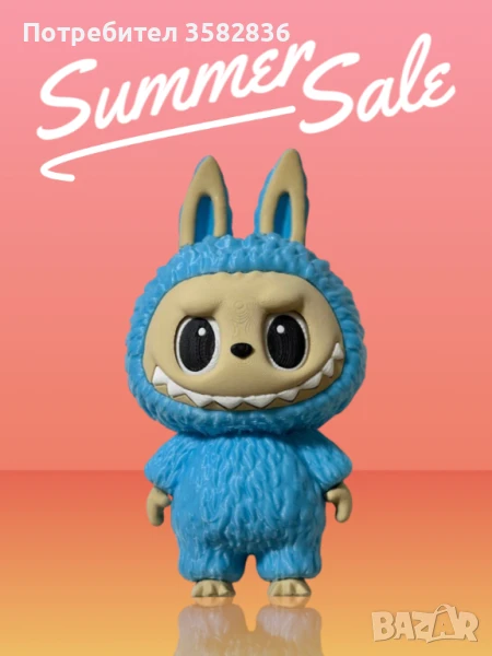 Labubu фигурка (Pop Mart) - 14см. - нова Колекционерска играчка, снимка 1