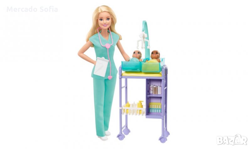 Кукла BARBIE Педиатър, снимка 1