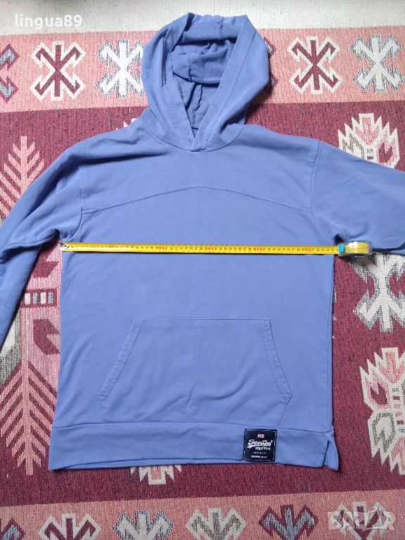 Superdry суичър – син, размер L, снимка 1