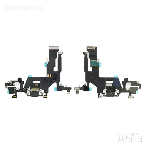 Лентов кабел за APPLE iPhone 11 с черен конектор зареждане, микрофон Original, снимка 1