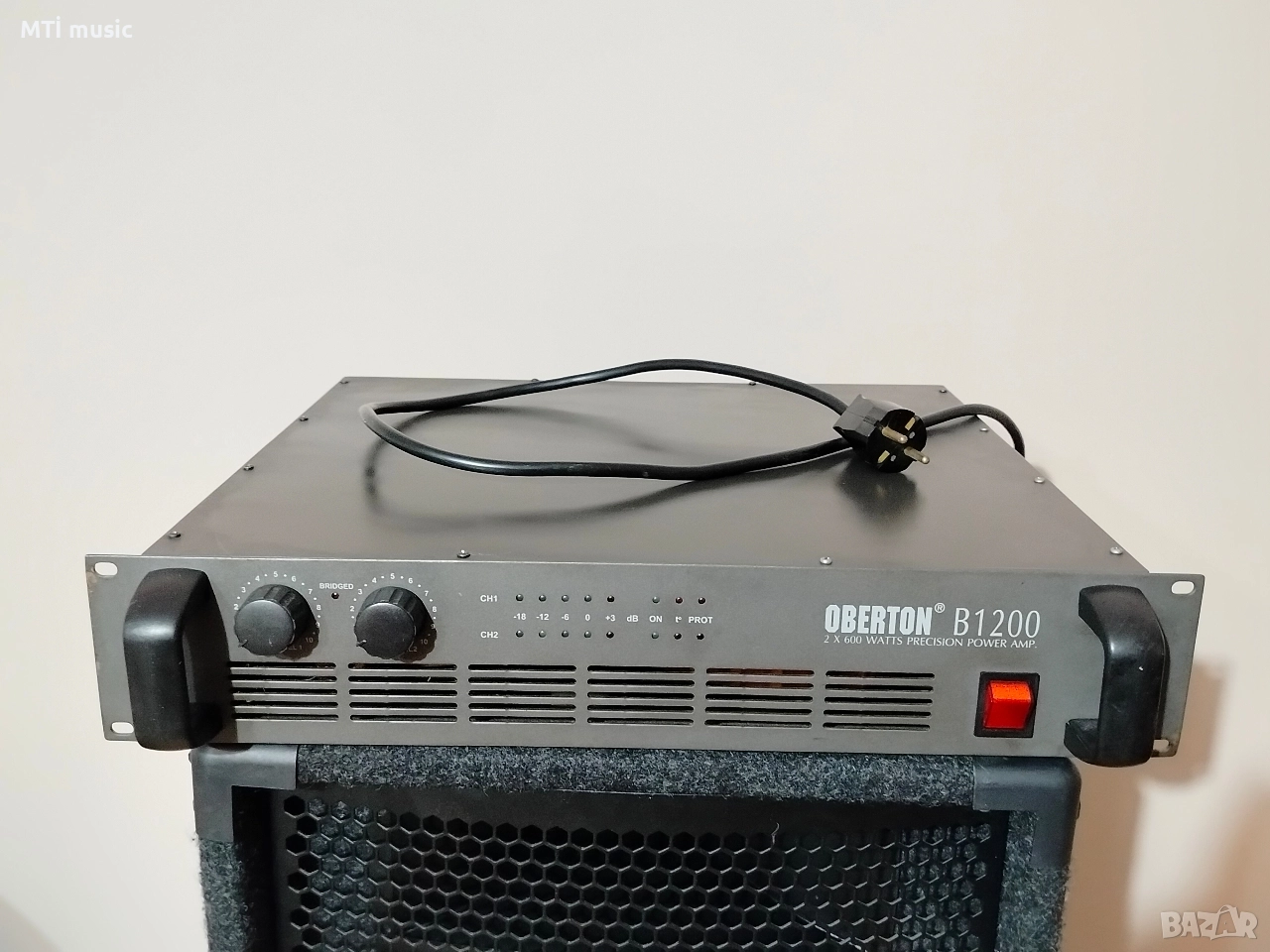 Усилвател Oberton S122 2x600W, снимка 1