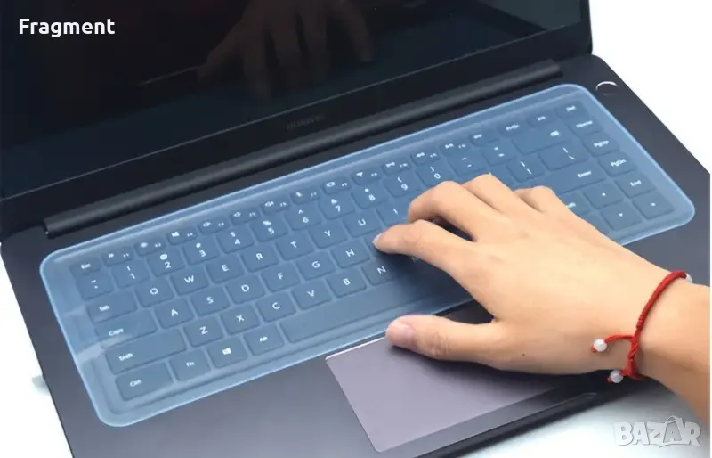 Силиконова покривка/лента за клавиатура за лаптопи водоустойчива, снимка 1