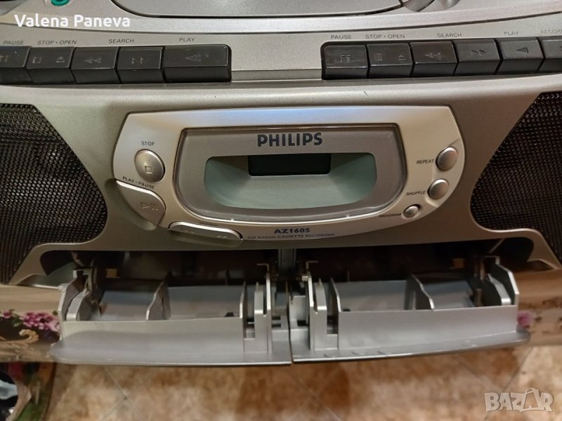 PHILIPS AZ 1605  радиокасетофон , снимка 1