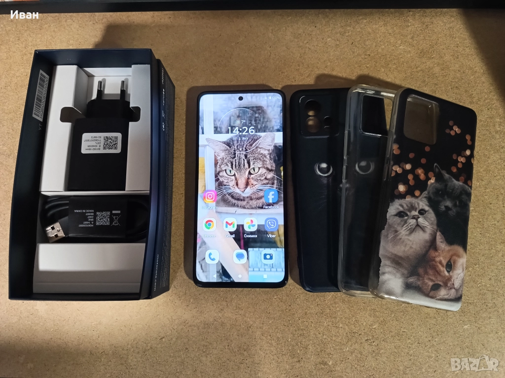 Продавам мобилен телефон Motorola G72, снимка 1