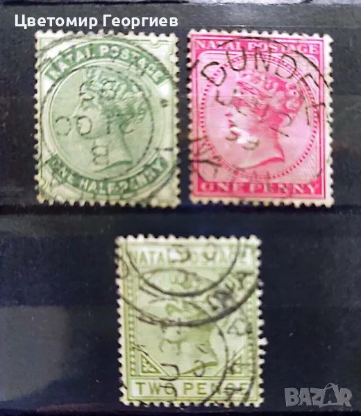 Южна Африка/Натал/ 1880 г., снимка 1