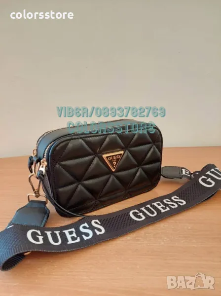 Черна чанта Guess -SG62h, снимка 1