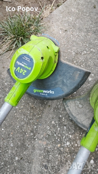 тример за косене greenworks., снимка 1