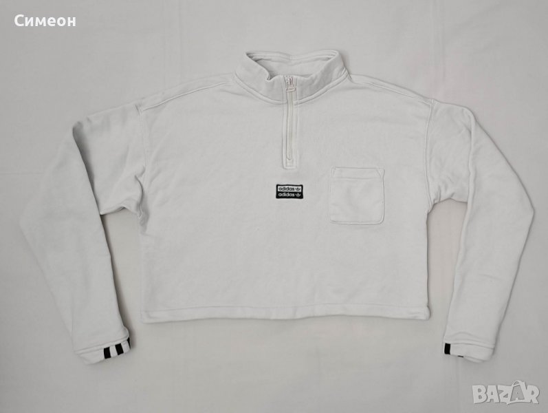 Adidas Originals Cropped Sweatshirt оригинално горнище M Адидас памук, снимка 1