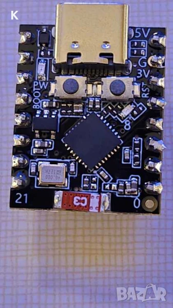 ESP32-C3 Supermini Платка за разработка WiFi+Bluetooth, снимка 1