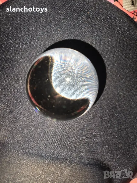 Стъклена топка, 80мм, снимка 1