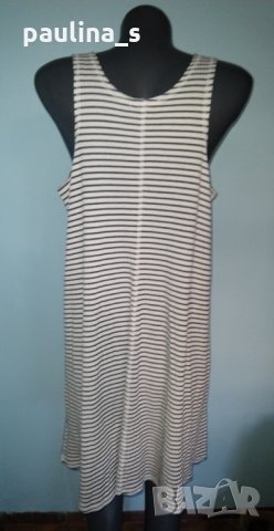 Два броя / Еластична рокля тип туника на райета "love FIRE" и "Old navy" by Gap , снимка 7 - Рокли - 30343488