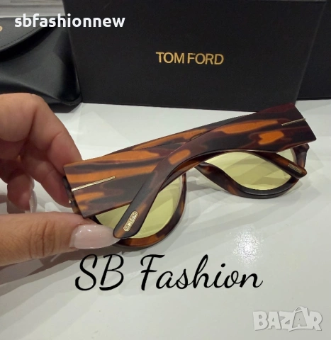 Tom Ford очила с лого, снимка 11 - Слънчеви и диоптрични очила - 54100239