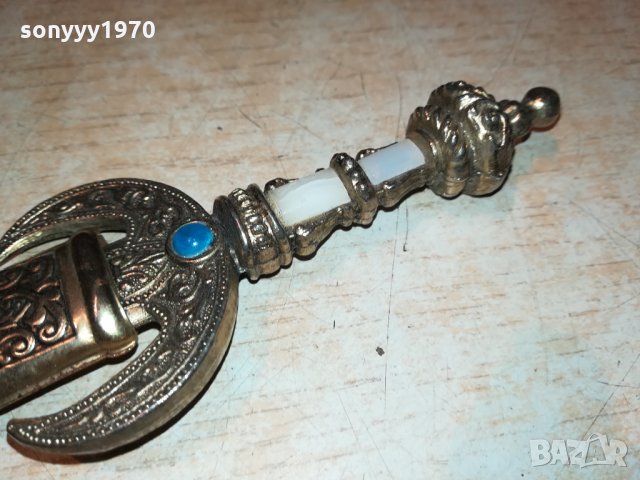 ОРИЕНТАЛСКА КАМА С КАНИЯ 0810211734, снимка 9 - Антикварни и старинни предмети - 34396223