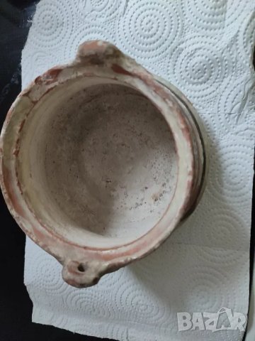старинно керамично менче отлично състояние, снимка 2 - Антикварни и старинни предмети - 49783528