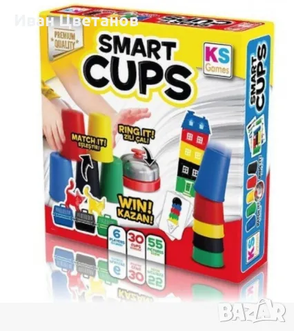 Настолна семейна игра, „ Умни чаши“