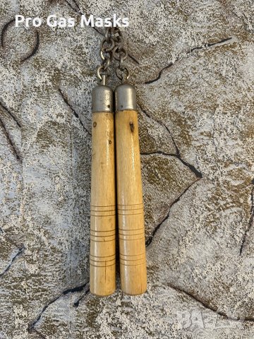 Професионално Нунджаго Дърво метал Много Здраво само за 50 лв , снимка 5 - Други спортове - 44398142