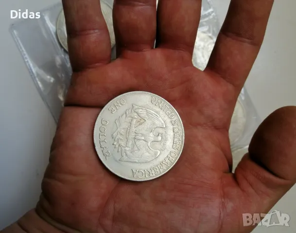 Колекция по 1 американски долар от 1800 - 1900 година, снимка 3 - Колекции - 48466067