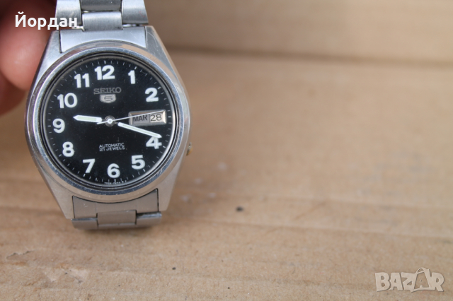 Мъжки часовник ''Seiko 5" автоматик, снимка 9 - Мъжки - 44638995