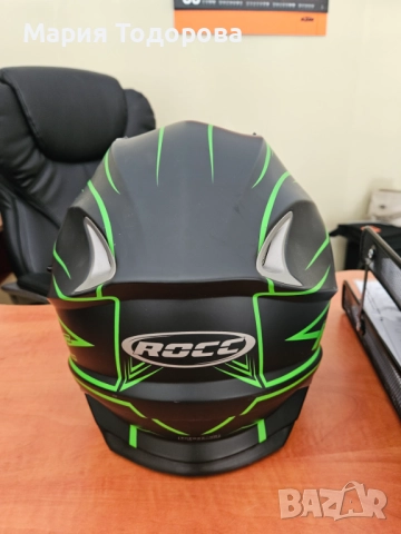 НОВА мото каска ROCC 484, цена 180лв, размер М 180 лв., снимка 8 - Аксесоари и консумативи - 52152370