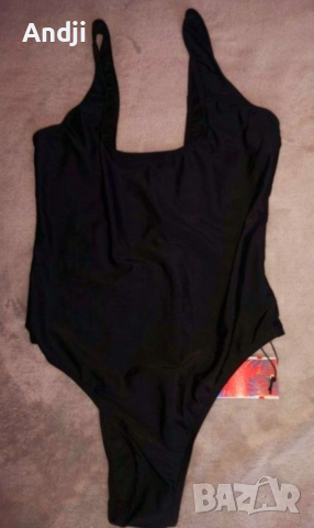 Цял черен бански, снимка 2 - Бански костюми - 36524079