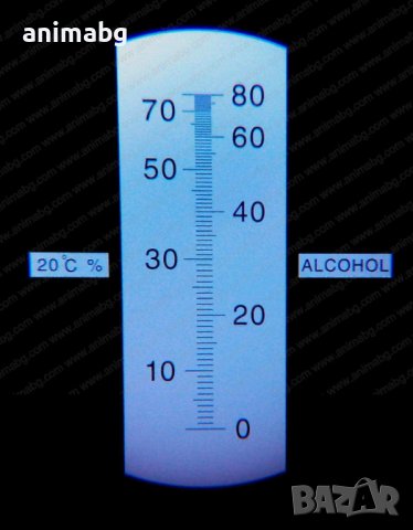ANIMABG Оптичен рефрактометър (спиртомер), снимка 7 - Други - 37081235
