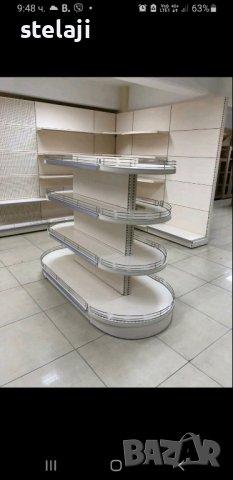 Търговско оборудване - метални стелажи и аксесоари за магазини, снимка 3 - Оборудване за магазин - 44151769