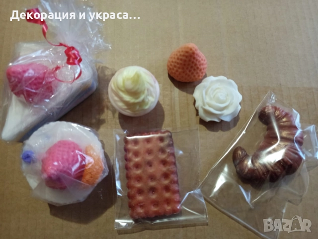 Рекламни сапунчета за  сладкарници и пекарни