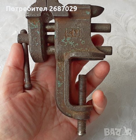 менгеме-наковалня, малко, руско, антика, USSR, снимка 4 - Антикварни и старинни предмети - 37416513