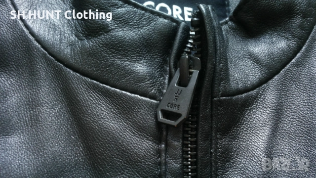 Jack & Jones JJCODALTON Leather Jacket Размер S мъжко яке естествена кожа 1-63, снимка 11 - Якета - 52825176
