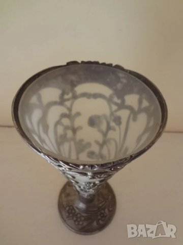 Метална ваза от Германия, снимка 6 - Вази - 50909639